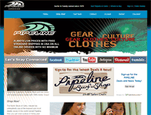 Tablet Screenshot of pipelinegear.com